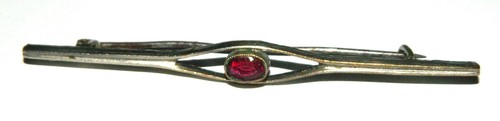 Broche métal argenté - broche,