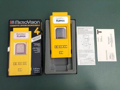Rare jeu microvision flipper - microvision,