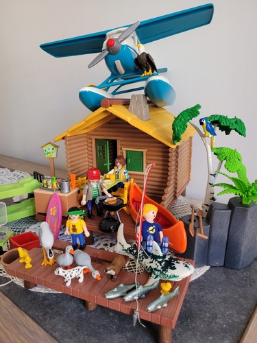 Playmobil wild life chalet - playmobil:,