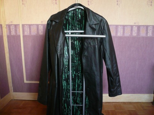 Manteau cuir matrix - en,