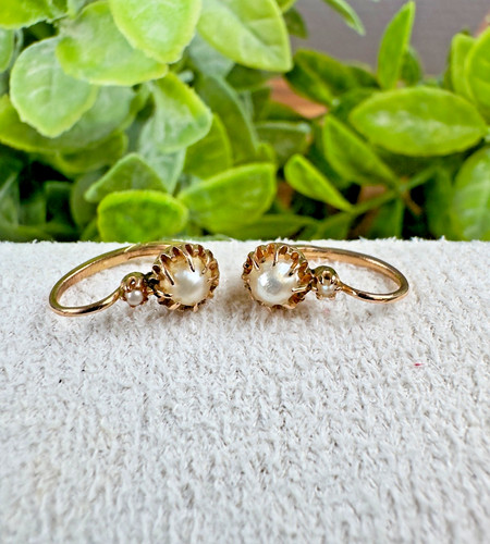 Boucles oreilles anciennes - boucles,