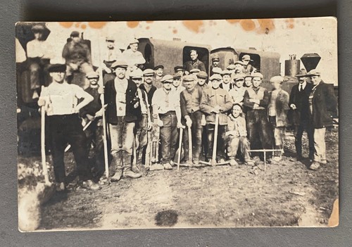 Carte photo ancienne train - ancienne,