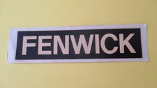 FENWICK forklift decal small part stand off 15.5cm/4 