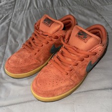 Nike SB Dunk Low Burnt Sunrise Men's  10.5  Shoes Orange Suede Skate Gum Sole