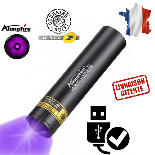 Lampe poche 3w 365nm - uv,
