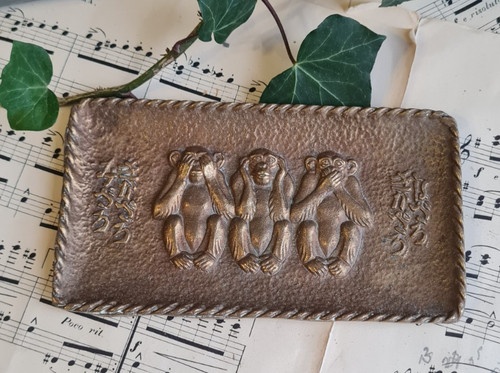 Ancien cendrier bronze max - ancien,