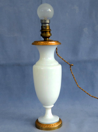 Vase opaline bronze - en,