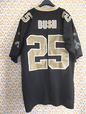 Maillot Saints Nouvelle Orléans Reebok football Americain Reggie Bush shirt - XL