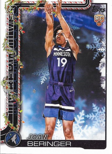 2025 topps holiday joan - holiday,