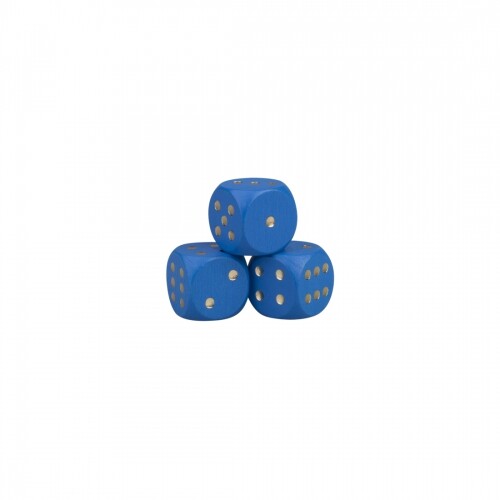 Cube yeux 12mm bois - cube,