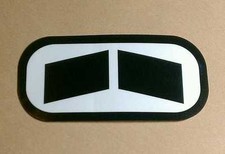 Vestal Montre Noir et Blanc Skateboard Vélo Board Taille S Autocollant