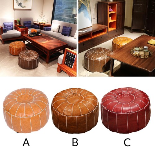 Housse pouf pu poufs - housse,