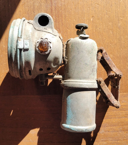 Ancienne lampe acétylène - ancienne,