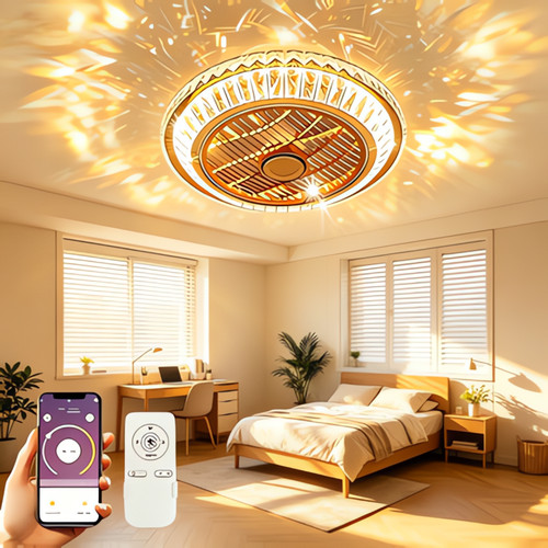 Lustre ventilateur en - lustre,