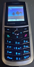 "RARE" Sagem My210x Vintage Cell Phone Excellent Condition W/ Battery & Charger
