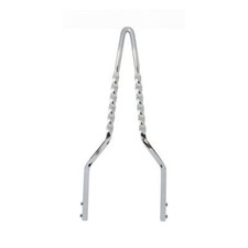 Sissy Bar Twisted 18" Chromé