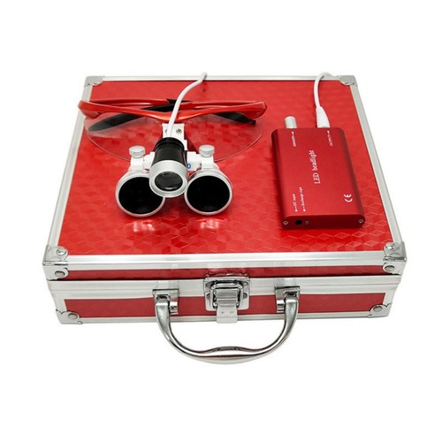 Loupe dentaire avec lampe - loupe,