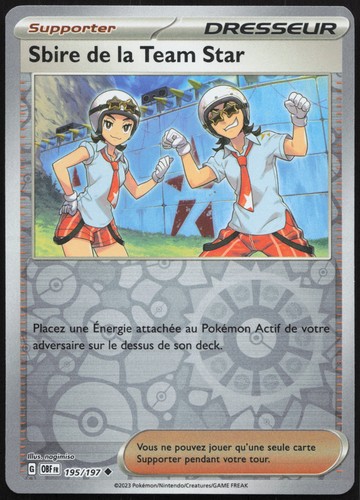 Carte pokémon sbire - pokémon, de