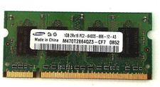 Samsung ? 1GB DDR2-800 PC2-6400S SO-DIMM Laptop RAM ? ☆