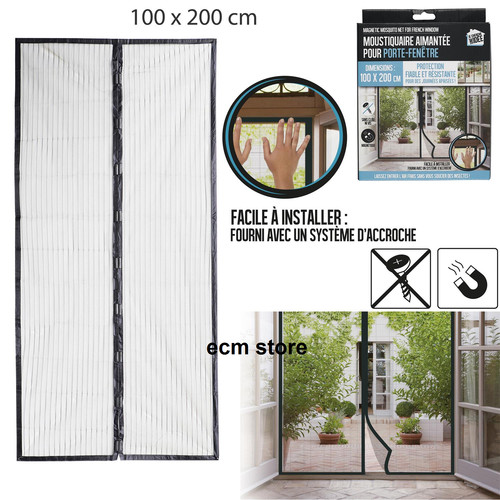 Moustiquaire magnétique pour - moustiquaire,