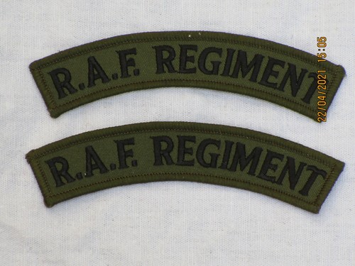 Régiment écriture - r.a.f.,