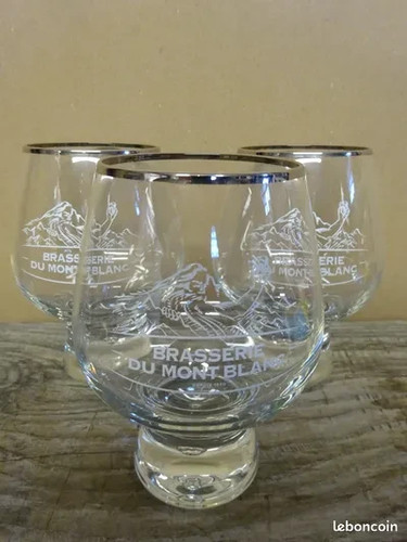 Verre brasserie mont blanc - du,
