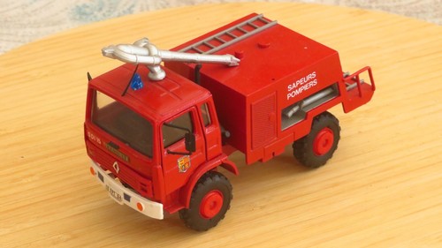 Miniature camion pompier - camion,