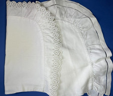 2 TAIES d'oreiller anciennes -