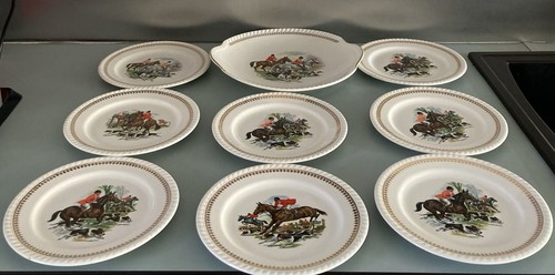 Service assiettes plat à - et,
