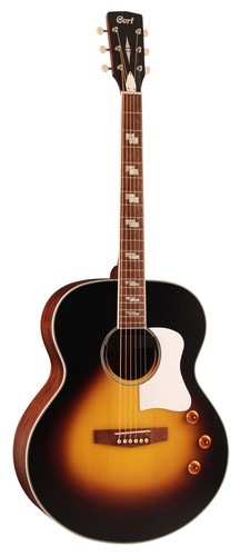 Guitare cort retro sunburst - cj,