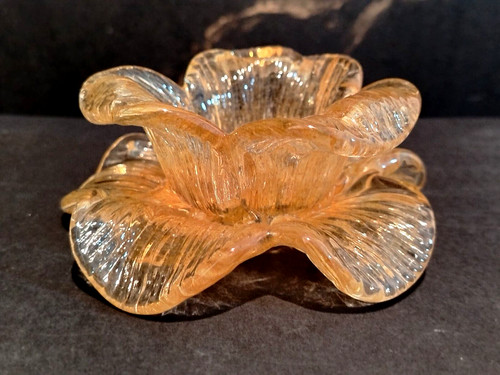 Abat jour fleur verre de - verre,