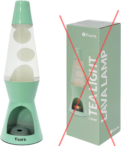 Fisura lampe lave avec - –, à