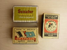 3 ANCIENNES BOITES ALLUMETTES