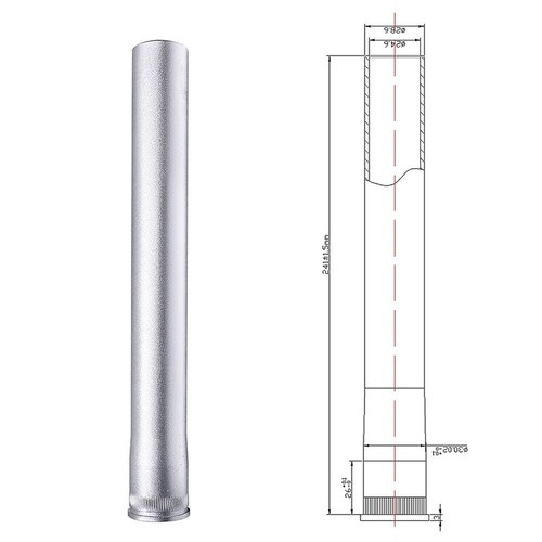6x30x240mm bicycle fourche - 28.6x30x240mm-bicycle,