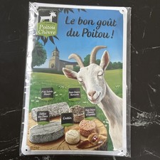 PLAQUE PUBLICITAIRE METAL