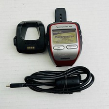 Garmin Forerunner 305 GPS HRM Watch W/ Charger TESTED