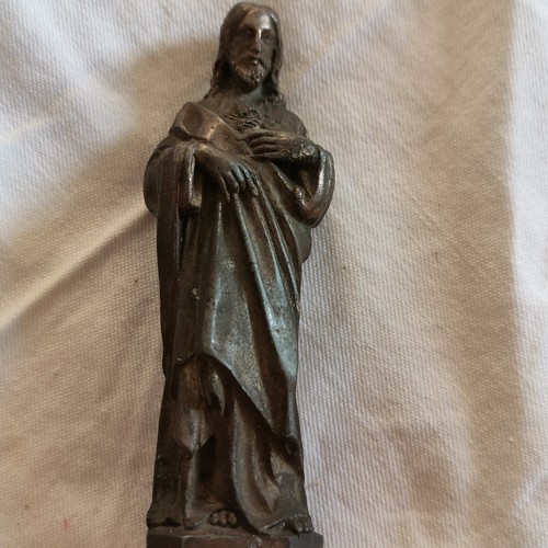 Statuette bronze sacré - sacré, coeur