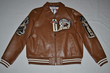 Authentique Avirex Vitesse Tigre A-2 Veste Bomber Hommes Caramel Neuf Tout Sizes