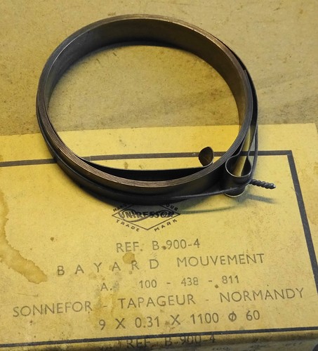 Reveil ressort mouvement - ressort,
