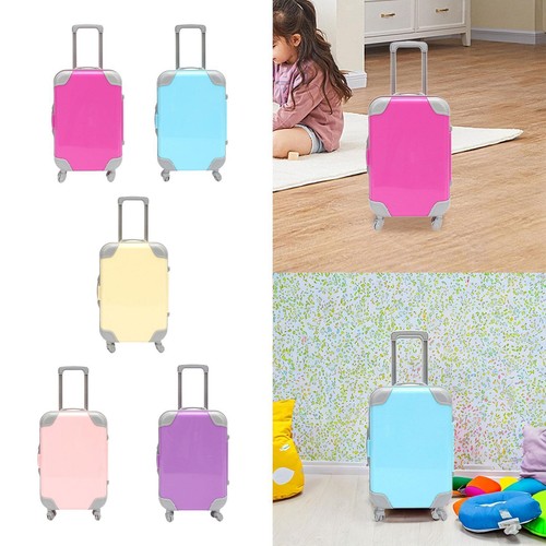 Mini valise vide pour poupées