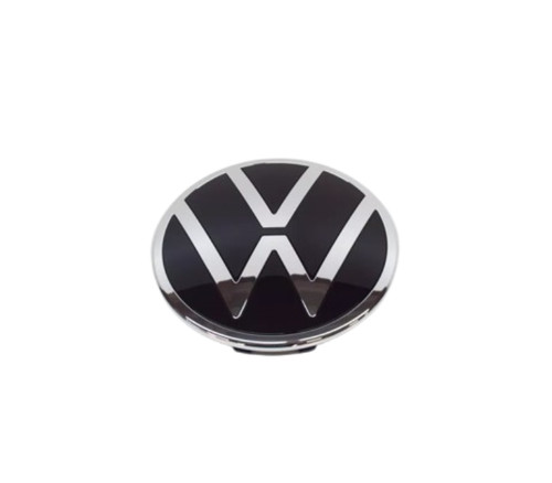 Embleme noir chrome - embleme, pour