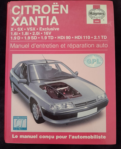Manuel haynes citroën - manuel, xantia
