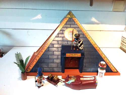 Playmobil 5386 pyramide bleu - 5386/,