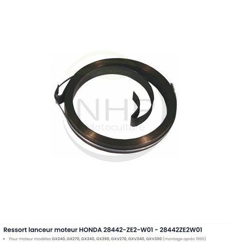 Ressort lanceur honda - ressort, de