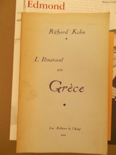 Richard kohn itinérant en - ,
