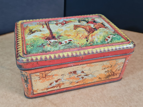 Boite fer ancienne - boite, en
