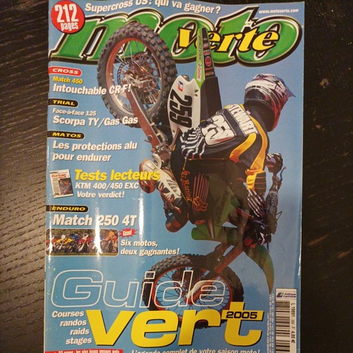 Moto verte 369 - ktm, exc