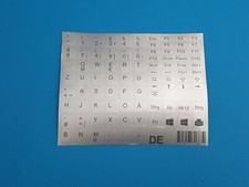 Autocollants de Clavier Argent