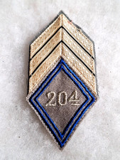 Un insigne tissu militaire