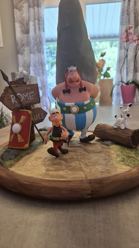 Diorama figurine asterix - figurine, &